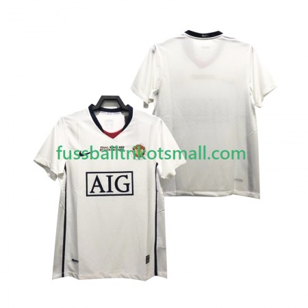 Fußballtrikots Manchester United Champions League 2008 2009 Retro Kurzarm Auswärts-trikot kaufen